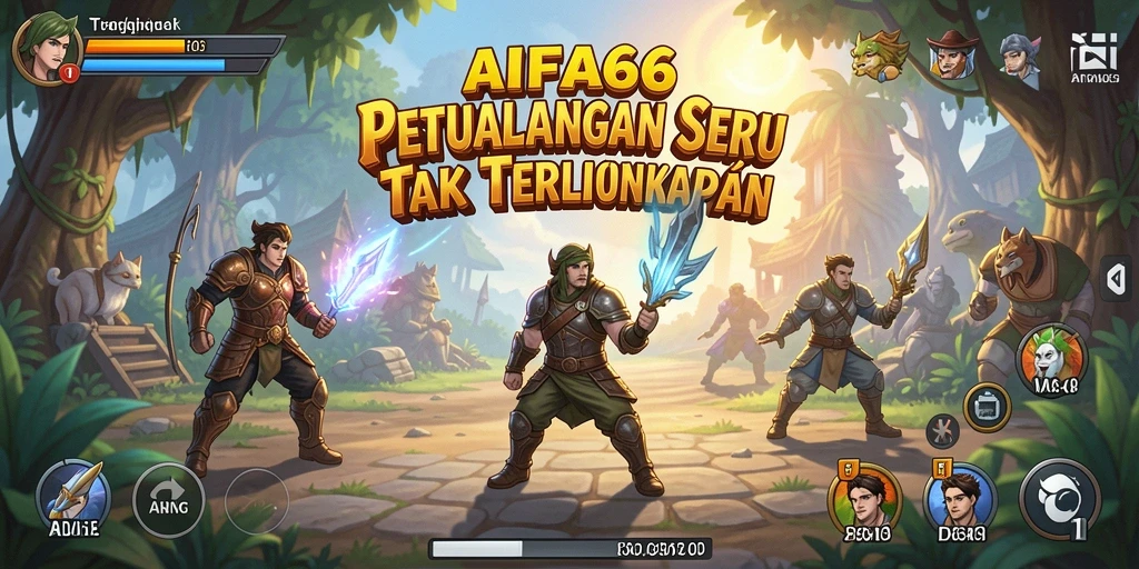 Tampilan belajar bertarung dan menyelesaikan teka-teki di AIFA66.