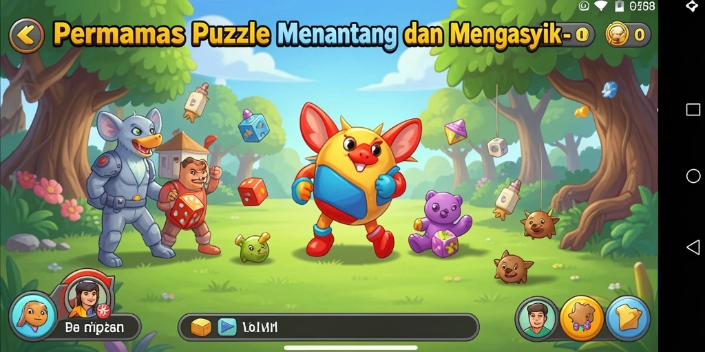 Screenshot gameplay API288 menampilkan tantangan puzzle yang mengasyikkan.