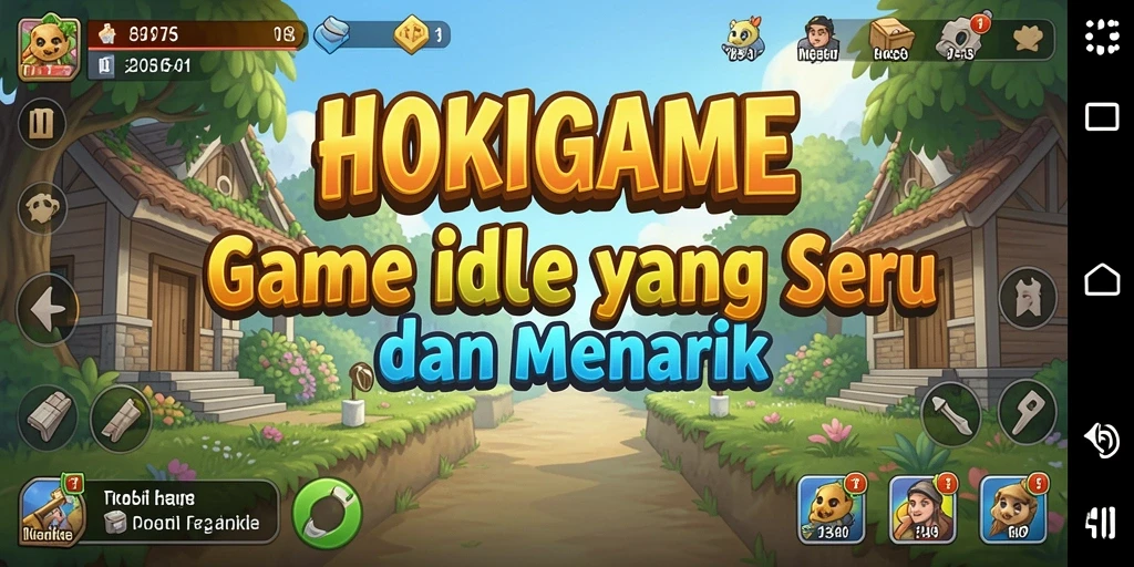 Tampilan gameplay HOKIGAME yang menarik dan menyenangkan.