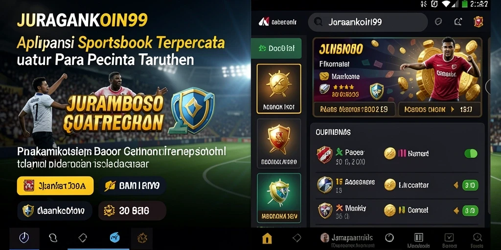 Tampilan antarmuka pengguna JURAGANKOIN99 yang menarik dan mudah digunakan.