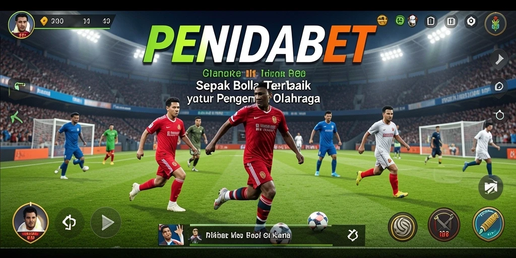 Screenshot gameplay PENIDABET menampilkan pertarungan seru di lapangan.