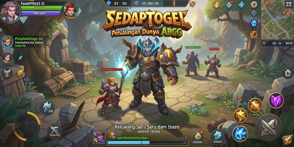 Tampilan gameplay seru dan menarik di dunia ARPG.