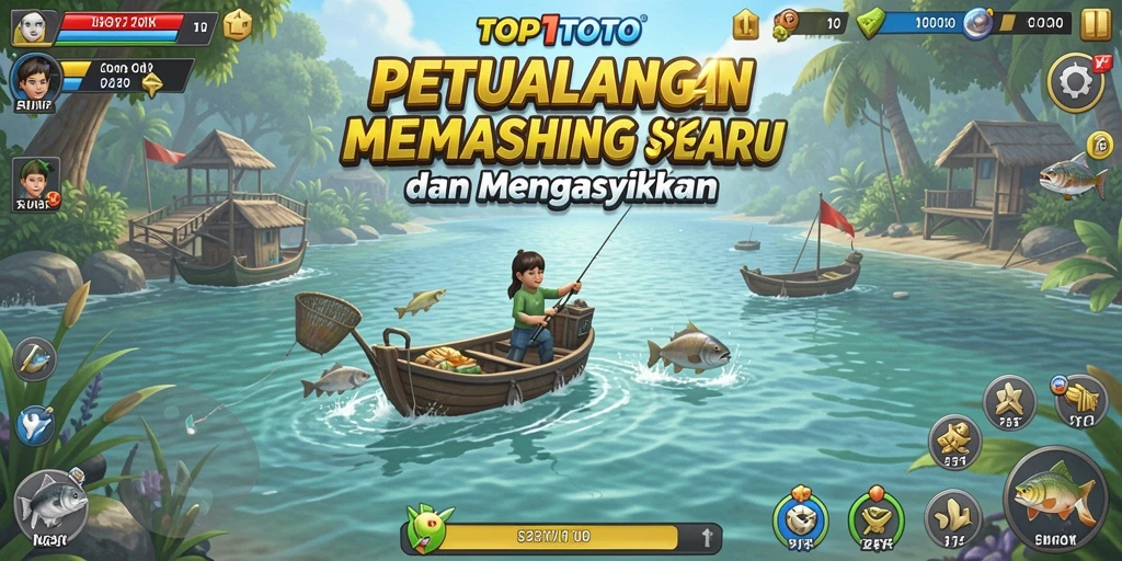 Tangkapan besar di tengah laut dalam gameplay TOP1TOTO.